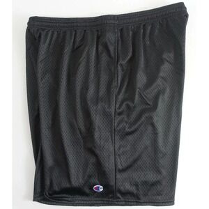 Champion Athletic Shorts Men XL Pockets Easy Care Breathable Basketball Black